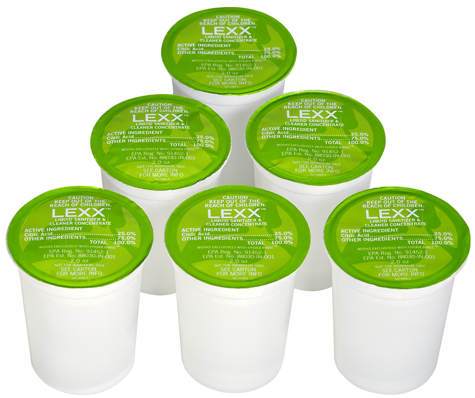 Lexx Environmentally friendly cleaning cups