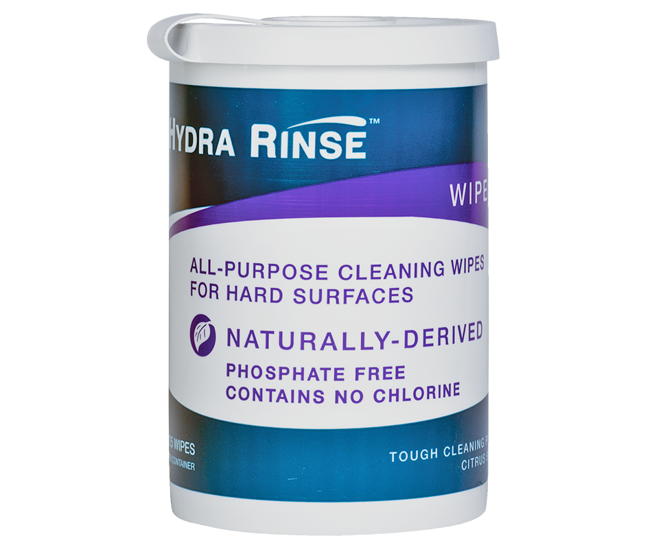 Hydra Rinse all-purpose natural cleaning wipes